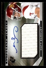 2013 SPX MATT BARKLEY 77 ROOKIE JERSEY AUTOGRAPH VARIATIONS 20/25 USC TROJANS