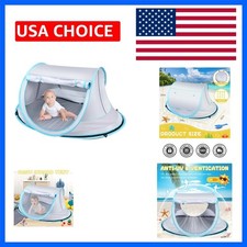 Baby Beach Tent, Pop Up UV Sun Shade for Infant Toddlers Gray  Portable Baby...