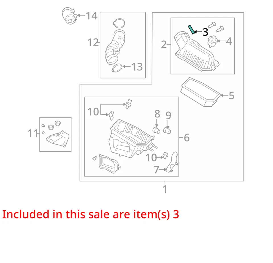 Ford Freestar 2005 medidor de flujo de aire másico sensor MAF OEM 80 k millas - LKQ348395429 Foto 4 de 4