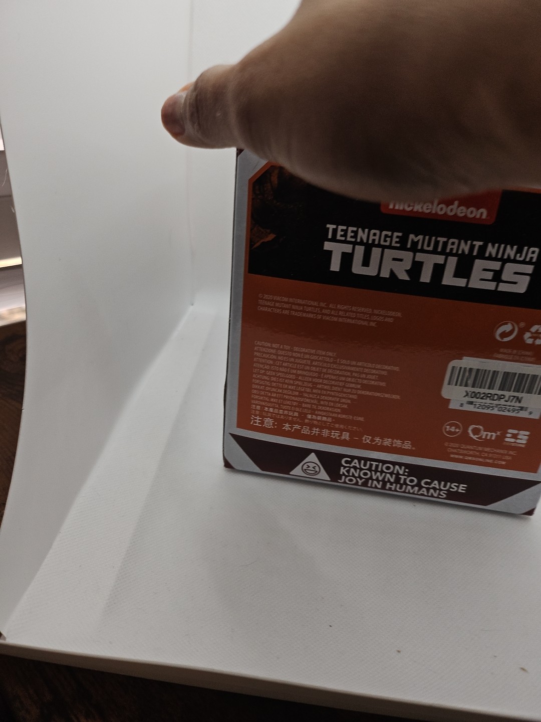 Nickelodeon Teenage Mutant Ninja Turtles Raphael Q-Fig Vinyl Figure 72 BRAND NEW