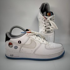 Nike Air Force 1 DM8088-100 White Boys Youth Sneakers US 6Y