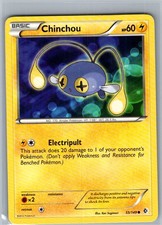 CHINCHOU 55/149 COMMON BOUNDARIES CROSSED POKEMON NEAR MINT