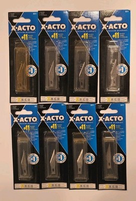 8-PACKS -X-ACTO Stainless Steel Blades #11 5/ea