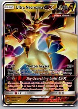 Ultra Necrozma GX Holo Ultra Rare SM - Forbidden Light 95/131 NM on eBay