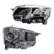 Passenger Left Side Headlight N/S Headlamp with Motor for 18-26 Peugeot Partner