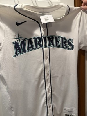 Nike Seattle Mariners Bazardo #83 White MLB Baseball Jersey Nintendo Patch