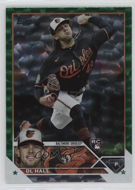 2023 Topps Series 2 Green Foil /499 DL Hall #547 0vf9