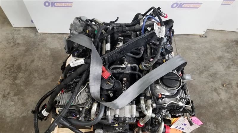 3.0L ENGINE ASSEMBLY WITH TURBOS 2017 MASERATI QUATTROPORTE S GRAN LUSSO RWD 46K