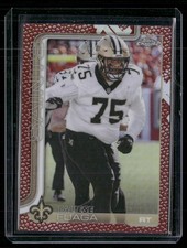 2025 Topps Chrome #219 Taliese Fuaga Football Leather Refractor