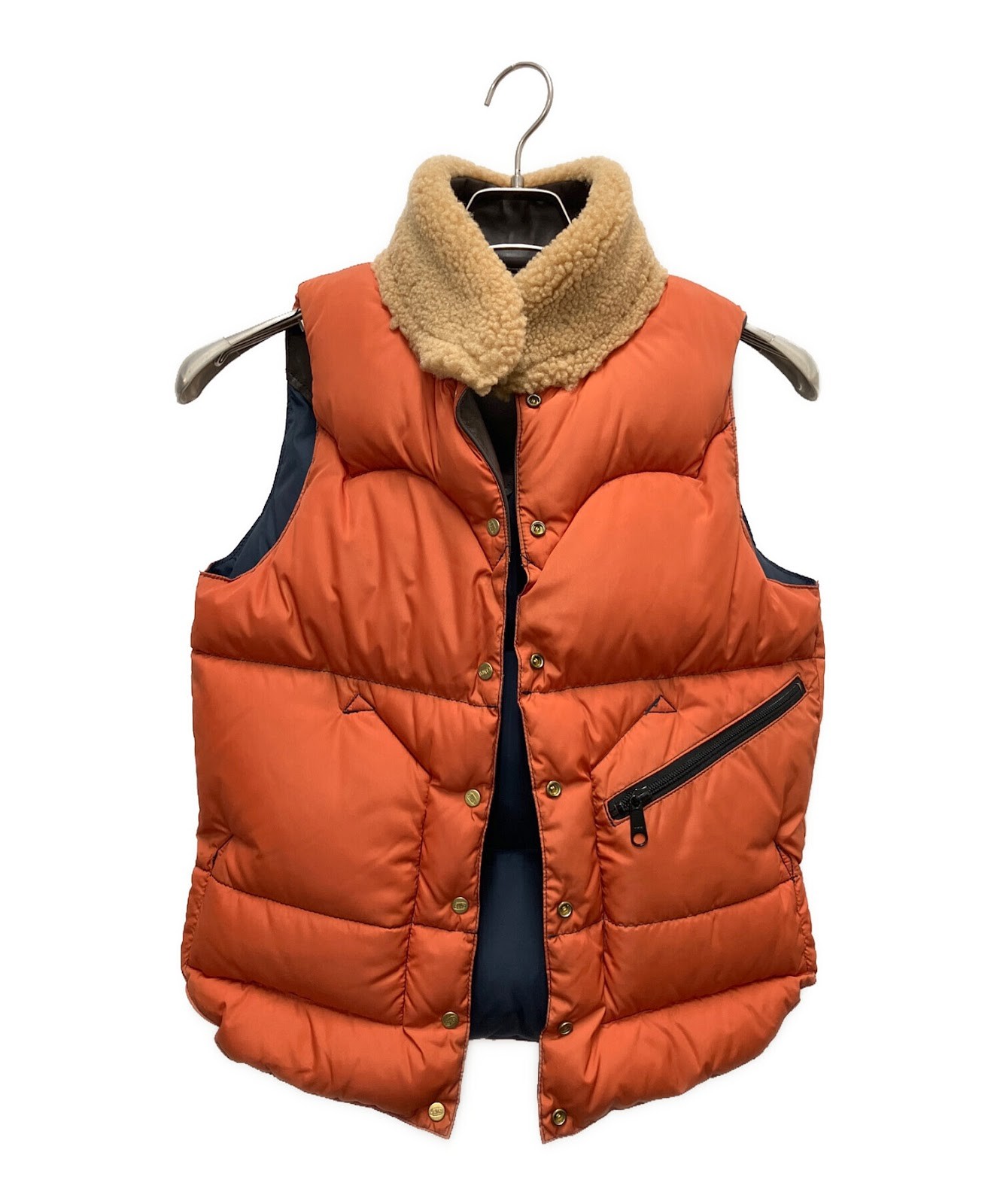 Rocky Mountain Feather Bed 16FW Christy Vest Leather Switch Down Vest 45846 image 8