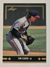 TIM COSTO RC 1991 Leaf - Gold Rookies #BC18 Indians