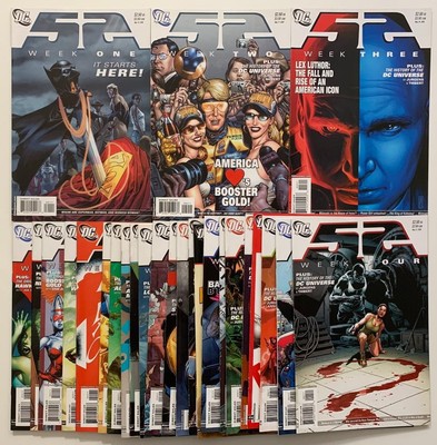 52 Wochen #1 bis #52 komplette Serie (DC 2006) sehr guter Zustand bis sehr schöne Ausgaben
