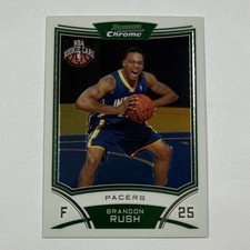 Topps 2008-09 Bowman Draft Picks & Stars Brandon Rush Rookie #149 Pacers