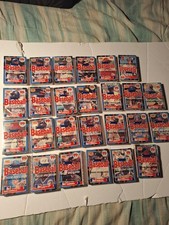1988 Donruss MVP complete set on fronts of cello packs xmas miracle
