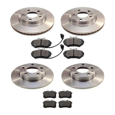 Bremsen Set komplett für AUDI A4 (8E,B6) 1.6 1.9 TDI 74+75kW 1LZ Bremsscheiben
