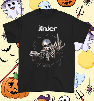New Trend Jinjer Black Color Size S To 4XL Shirt Gift Halloween   RS390