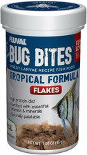 Bug Bites Tropical Fish Food, Flakes for Small to Medium Sized Fish, 1.59 Oz., A