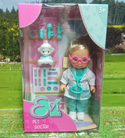 Simba Evi Love Pet Doctor, Spielset Inkl. ZubehöR,Ca 12Cm,Neu