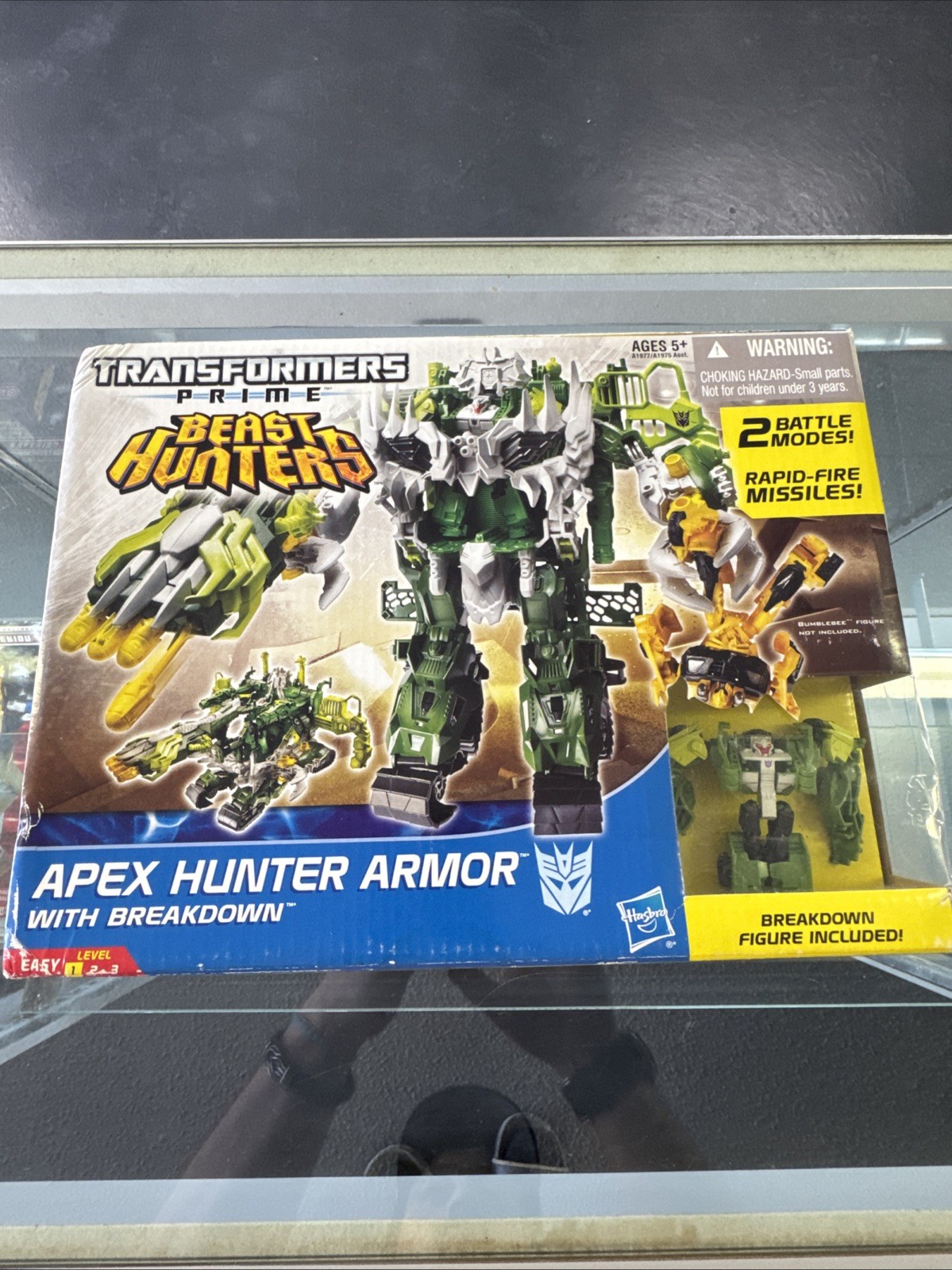 Transformers Prime Beast Hunters Apex Hunter Armor W/Breakdo