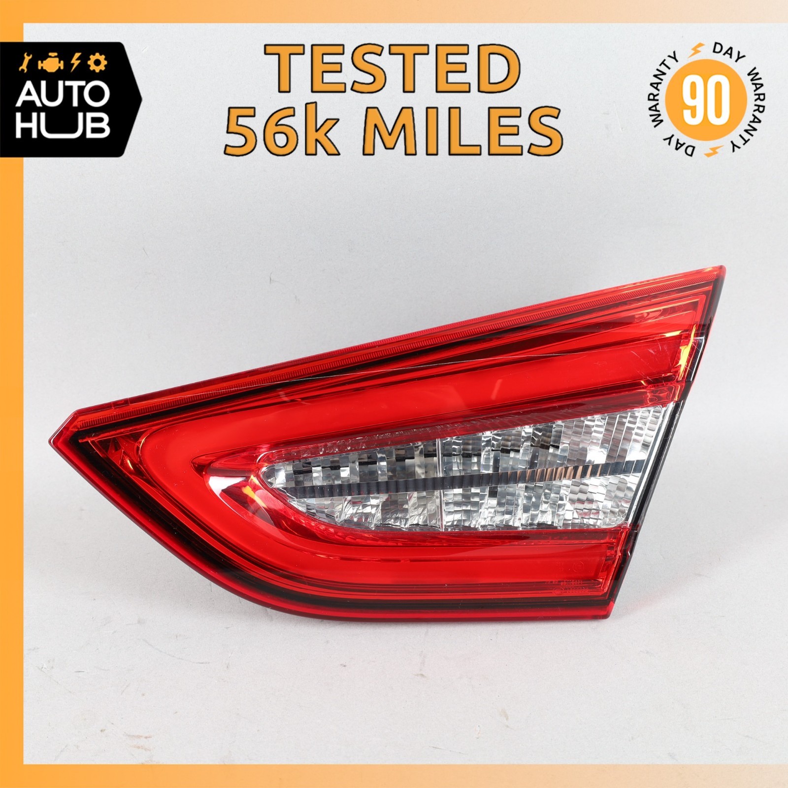 14-20 Maserati Quattroporte GTS M156 Right Side Inner Tail Light Lamp OEM 56k