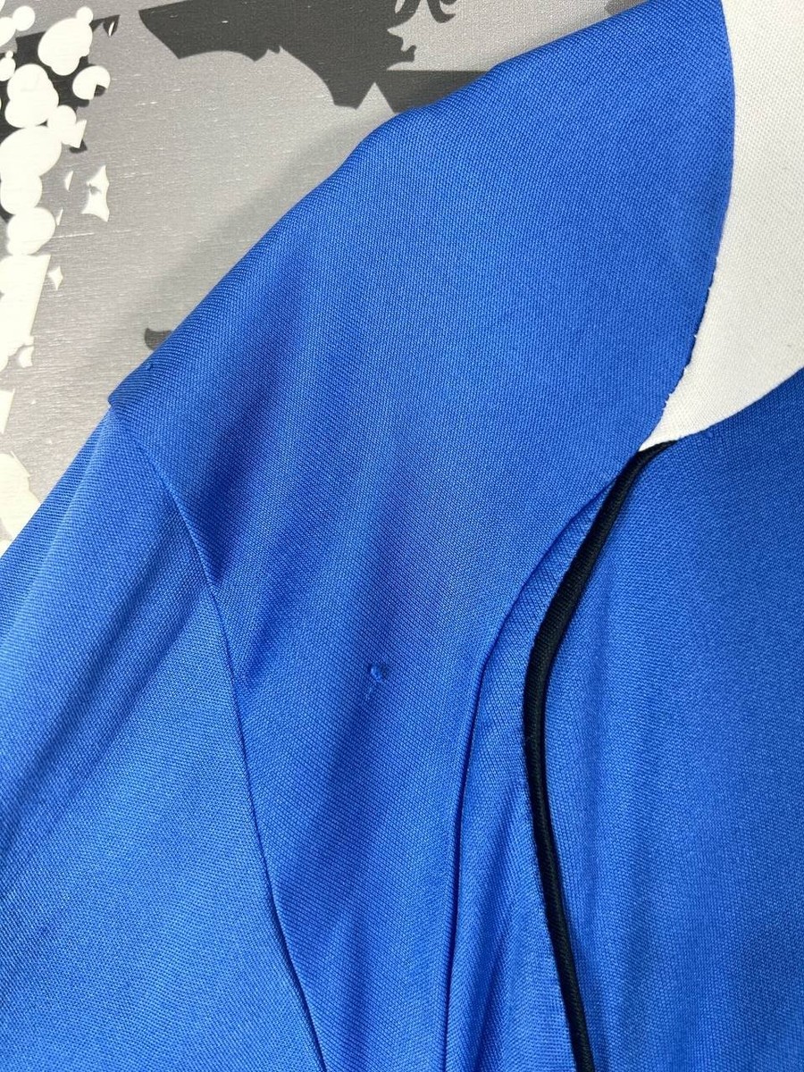 lotto サッカーシャツ ブルー Lotto Vintage Jersey Football Soccer Shirt Blue Maglia Men Size XL
