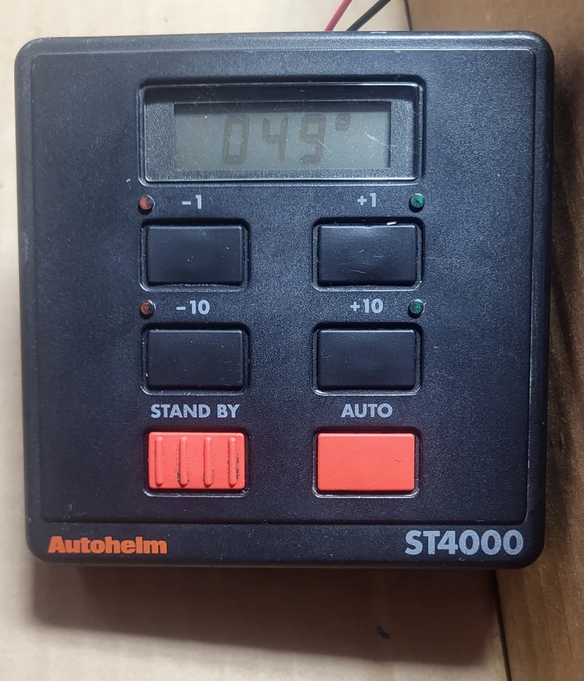 Autohelm ST4000 Autopilot Control Unit  Raytheon Raymarine Tested Working Boat - Image 3 of 4