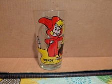 Lotto Cartoni Animati Pepsi Serie da Collezione Glass Harvey Wendy 1975 #13