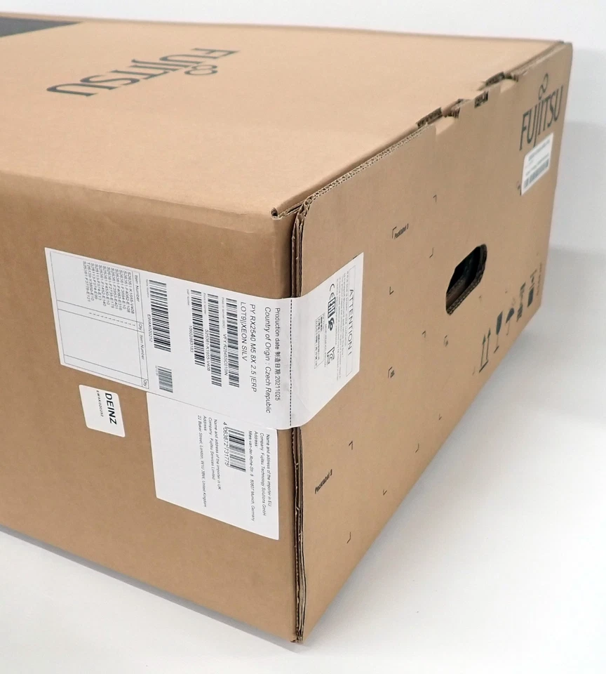 NEW Fujitsu Primergy RX2540 M5 Eight-Core Silver 4208 16GB RAM 8-Bay 2U Server - Image 4 of 4