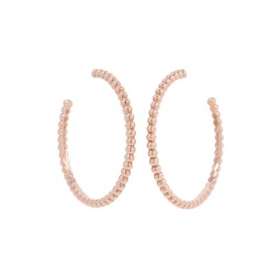Van Cleef & Arpels Perle GoldPerle Creolen Größe Small 18K Rotgold Sehr guter Zustand...