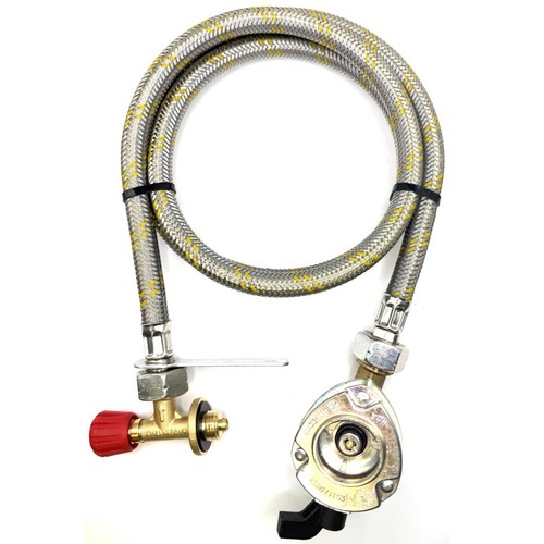 Acier Tuyau 1 M, Campingaz Bouteille 901,904,907 Et 27mm Patio Attache 90 - Photo 1 sur 6