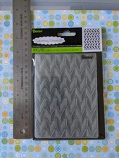 Darice Embossing Folder Arrow Background Plastic 4.25x5.75 Embossing Essentials