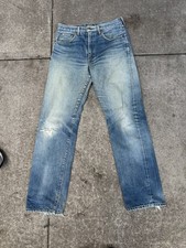Vtg 90s Levis 501xx Big E Redline Selvedge Jeans Usa Made 555 Distressed Grunge