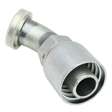 Parker 11771-24-24 Crimp Hydraulic Hose Fitting P71-24 R12 Elbow 45deg 1-1/2"