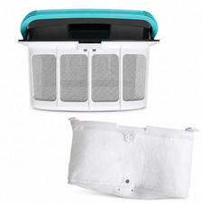 180μm Filter Basket & 3μm Ultra-Fine Filter...