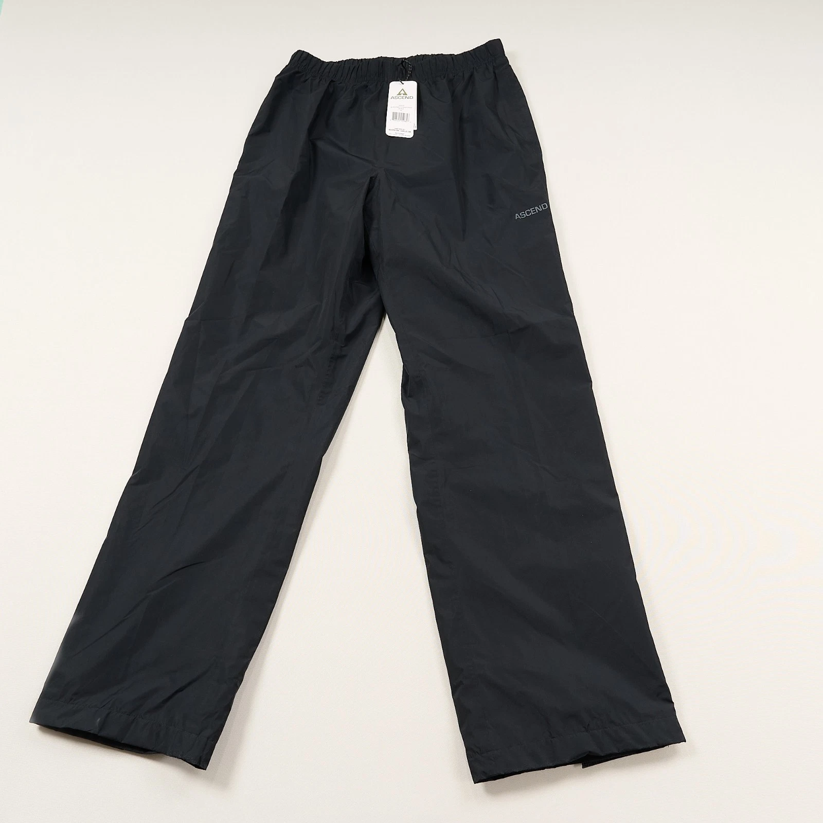Ascend 2.0 Rain Pants Black Medium Men's Adjustable Ankles NEW