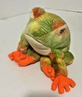 Ty Beanie Buddies Prince the Frog 2001 Vintage 14”  Collectible Toy Beanie Baby