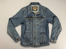 Giacca di jeans Pull & Bear taglia S uomo blu elasticizzato