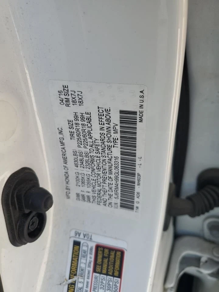 Cambio de transmisión CR-V 2016 3711279 Foto 4 de 4