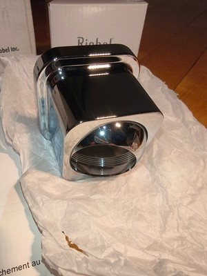 Riobel 1430C Pressure Balance Handle Equinox In Chrome NEW, +base 053-210C