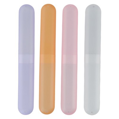 Zahnbürstenkoffer 20*3*2 Cm 4 Stück Tragbar Zahnbürstenbox Zahnbürstenkoffer