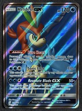 Keldeo GX Holo Pokemon Card 219/236 Full Art SM Unified Minds NM