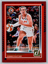 Marina Mabrey 2025 Panini Donruss WNBA Red Shimmer /399 #13 Connecticut Sun