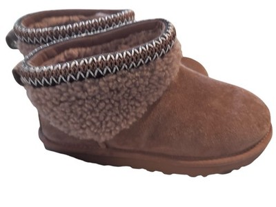 UGG WOMEN CLASSIC ULTRA MINI MAXI CURLY - 1158263 Chestnut 6