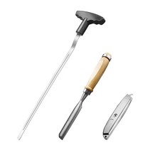 Golf Grip Tape Removal Tool Kit, V Groove Remover Hook Blade