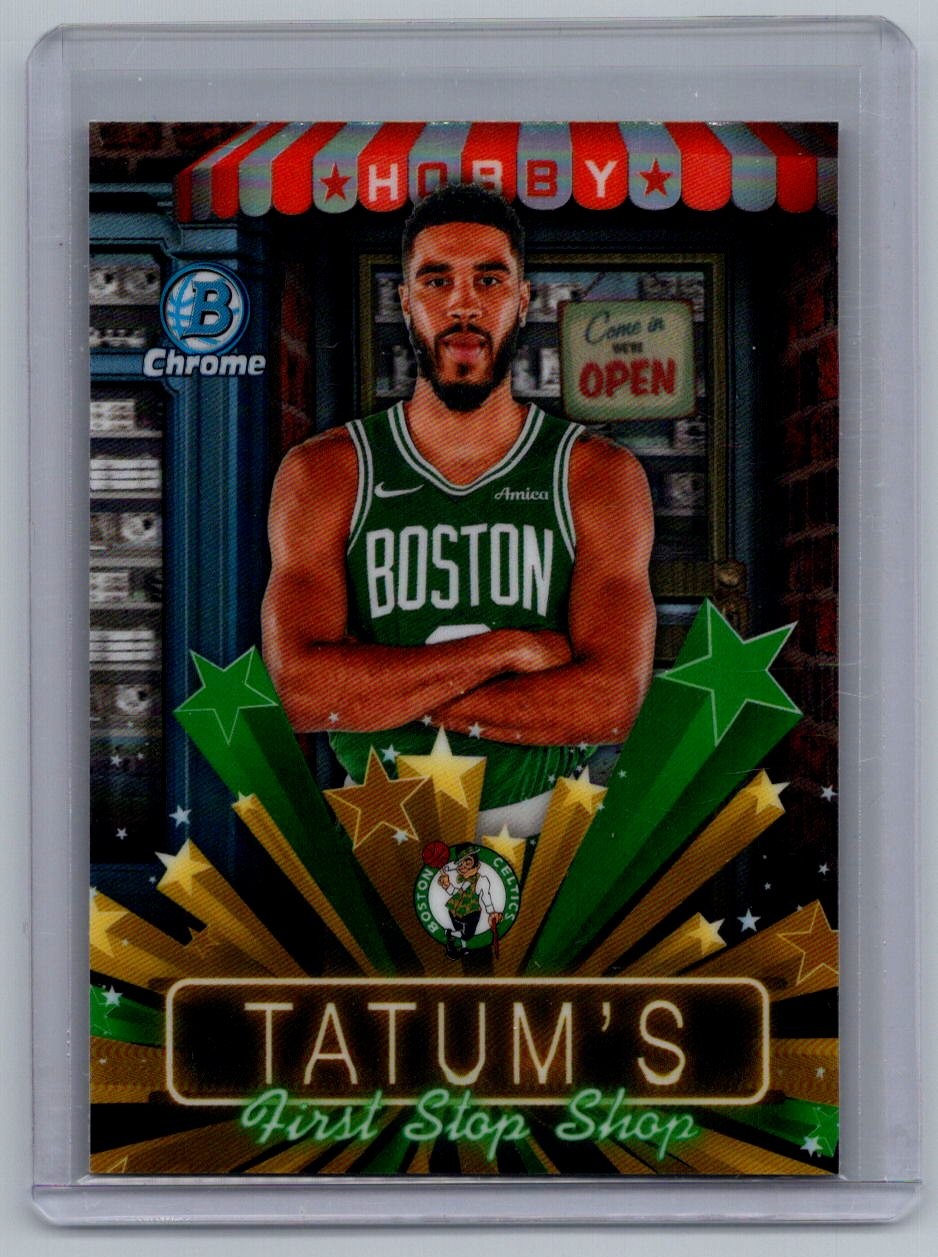 2025-26 Bowman Chrome #HS-10 Jayson Tatum Hobby Stars