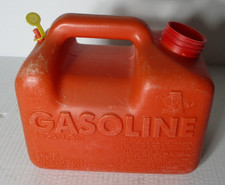 VINTAGE CHILTON PLASTIC VENTED GAS CAN 1 GAL GALLON FUEL JUG NO SPOUT