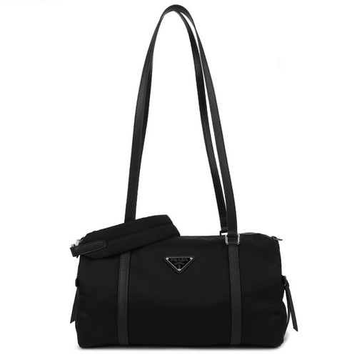 Prada Large Re-Nylon Saffiano Leather Duffel Bag 155888814