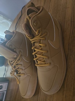 Nike Ebernon Mid Winter Wheat Gum Mens 10 AA0547-700 Casual Sneaker Boots