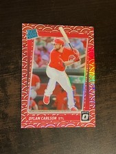 DYLAN CARLSON rc 2021 Donruss Optic PHOTON PRIZM