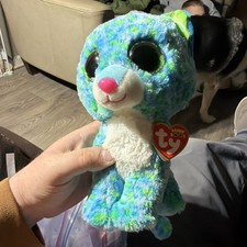 Ty Beanie Boo Buddy - Leona the Leopard (Medium Size 9" 23cm)  Nwt